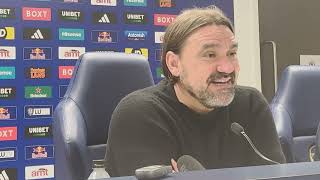 Daniel Farke salutes his two Leeds supersubs that torpedoed Sunderland [upl. by Tigram]