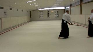 Aikido Koryu Dai San Kata  50 Hassowakigamae [upl. by Pool533]