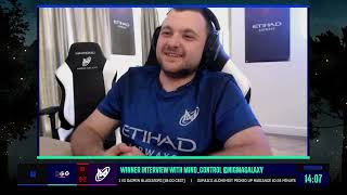 MIND CONTROL INTERVIEW AFTER TAKE SERIES AGAINST DGG  DPC WEU TOUR 3 DIVISION 2 DOTA 2 [upl. by Namrej611]