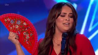 Britains Got Talent 2019 Faith Tucker Opera Singer Full Auditions S13E01 [upl. by Lyrpa]