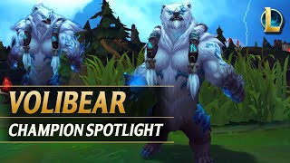 VOLIBEAR REWORK CHAMPION SPOTLIGHT  League of Legends [upl. by Franza]