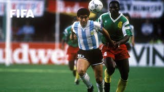 Argentina v Cameroon  1990 FIFA World Cup  Full Match [upl. by Alyahc153]