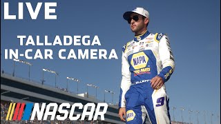 Chase Elliotts incar Camera from Talladega  Full incar replay [upl. by Rezal690]