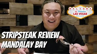 LAS VEGAS STEAKHOUSE REVIEW Stripsteak by Michael Mina at Mandalay Bay [upl. by Ivets]