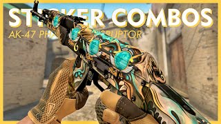 AK47 Phantom Disruptor Sticker Combos  CSGO 2020 [upl. by Cathleen477]