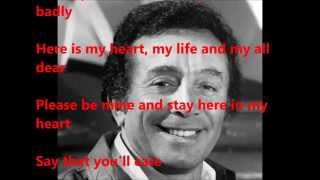 Al Martino sings quotHere In My Heartquot  with lyrics [upl. by Alekin27]