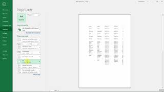 MISE EN PAGE avec EXCEL lignes colonnes fusionner imprimer [upl. by Lainahtan]