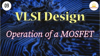 working of a MOSFET  vlsi Design  Semiconductor  gate ugcnet [upl. by Norvall]