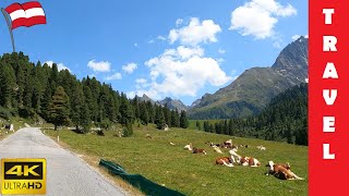 Driving in Austria 11 Nedertal Kühtai amp Sellrain  4K 60fps [upl. by Akinhoj]