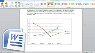 How to Create Insert Charts in Word Add Excel chart to a Word Document [upl. by Deanna597]