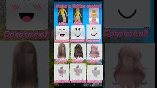 make a roblox avatar [upl. by Lectra]