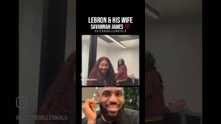 LeBron amp Savannah James on Live [upl. by Renny]