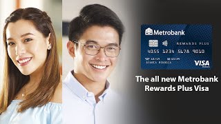 The allnew Metrobank Rewards Plus Visa [upl. by Annoeik]