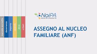 Richiesta Assegno Nucleo Familiare 2020 [upl. by Krissy]