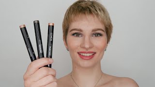 Kiko Milano Long Lasting Stick Eyeshadows Review Demo Swatches  How to Properly use them [upl. by Acirat670]