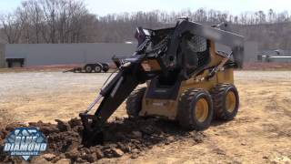 Skid Steer Backhoe  Blue Diamond Attachments [upl. by Rudin541]