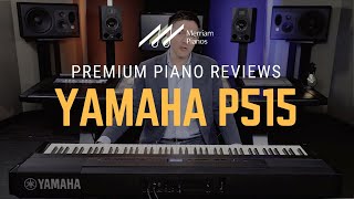 🎹Yamaha P515 Digital Piano Review amp Demo  88Key Portable Piano Room🎹 [upl. by Airamat343]