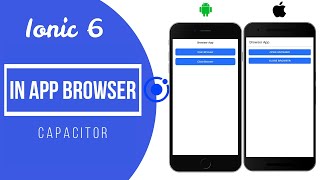 Ionic Capacitor InAppBrowser Plugin  Running in Android amp iOS [upl. by Dryfoos892]