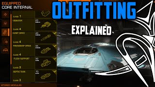 Beginners guide  ship Outfitting modules amp builds explained Elite Dangerous [upl. by Aryamoy227]