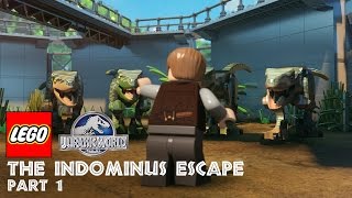 Part 1 LEGO® Jurassic World The Indominus Escape  Jurassic World [upl. by Derick597]