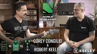 Corey Congilio x Keeley Electronics  Noble Screamer vs Vintage ODR1 vs Vintage TS808 [upl. by Aciamaj]