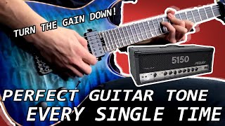 How To Get PERFECT Metal Guitar Tone EVERY TIME [upl. by Suzetta470]