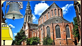 Groningen Martinitoren Kerkklokken van de Martinikerk Anläuten des Plenums [upl. by Claudianus]