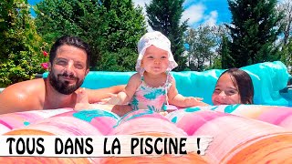 PISCINE EN FAMILLE  Tous à leau [upl. by Llemor393]