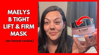 Maelys B Tight Lift and Firm Mask an honest review [upl. by Htehpaj]