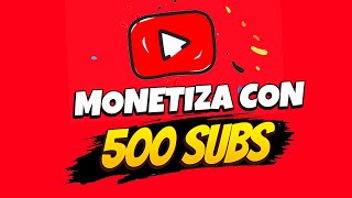 ¡ÚLTIMA HORA Youtube DESBLOQUEA la MONETIZACIÓN para CANALES PEQUEÑOS [upl. by Dez]