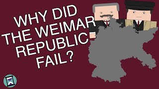 Why did the Weimar Republic Fail Short Animated Documentary [upl. by Ahsekel]