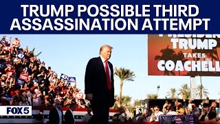 Trump third assassination attempt thwarted in California [upl. by Hadsall]