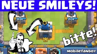 NEUE SMILEYS IN CLASH ROYALE  Bitte  Lets Play CR DeutschGerman HD [upl. by Anoek]