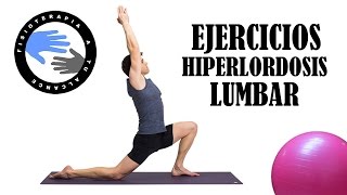 Hiperlordosis lumbar ejercicios para corregir la postura [upl. by Judas]