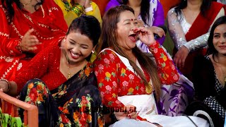 माया अस्मिता सुमन सागर भाले शक्तिको लगातार घमासान हेर्नु होला। Best Of Maya Gurung Live Dohori [upl. by Stuppy]