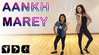 Easy Dance steps for aankh Marey song  Shipras Dance Class [upl. by Summer]