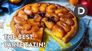 BEST Apple Tarte Tatin Recipe [upl. by Anavi]