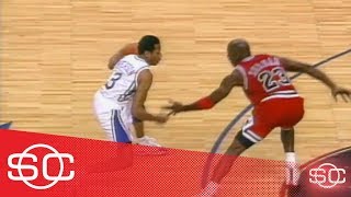 March 12 1997 When Allen Iverson crossed up Michael Jordan  SportsCenter  ESPN Archives [upl. by Nageet]