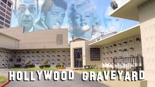 FAMOUS GRAVE TOUR  Westwood 1 Marilyn Monroe Dean Martin etc [upl. by Negaet]