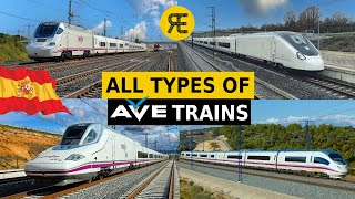 Evolution of Spanish AVE Trains Explained [upl. by Kat924]