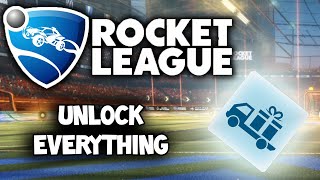 Working How to unlock EVERYTHING in Rocket League CheatHack [upl. by Edlitam491]