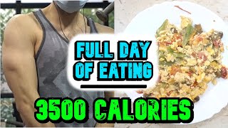 Full Day of Eating 3500 Calories  How To Eat 3500 Calories A Day To Gain Weight [upl. by Astrid]