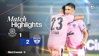 Match Highlights  Mohammedan SC 12 Bengaluru FC  MW 9  ISL 202425 [upl. by Ydissahc]