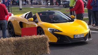 McLaren 650S Spider  Acceleration Sounds [upl. by Hgielek]