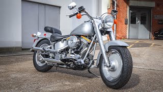 1990 HarleyDavidson FAT BOY  Review [upl. by Amelie501]