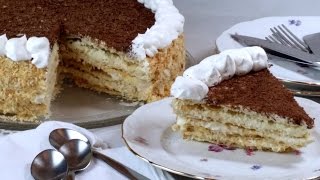 Torta Millefoglie  Vegan  Ricetta Torta di Compleanno  Recipe Mille Feuille  Cake Napoleon [upl. by Atiuqa]