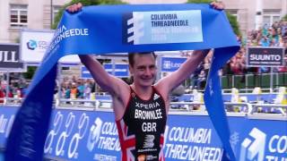 2016 Columbia Threadneedle World Triathlon Leeds  Elite Mens Highlights [upl. by Cathrin]