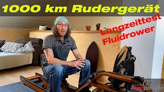 Rudergerät – 1000 km Langzeittest  Fluidrower First Deegree Fitness Viking V [upl. by Olnee16]