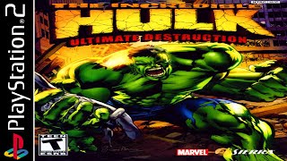 The Incredible Hulk Ultimate Destruction  Story 100  Full Game Walkthrough  Longplay PS2 [upl. by Sheree760]