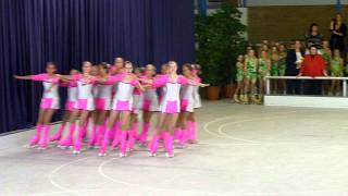 Meisterlauf der Formation Schüler bei der süddeutschen Meisterschaft 2011 [upl. by Euqinaj595]